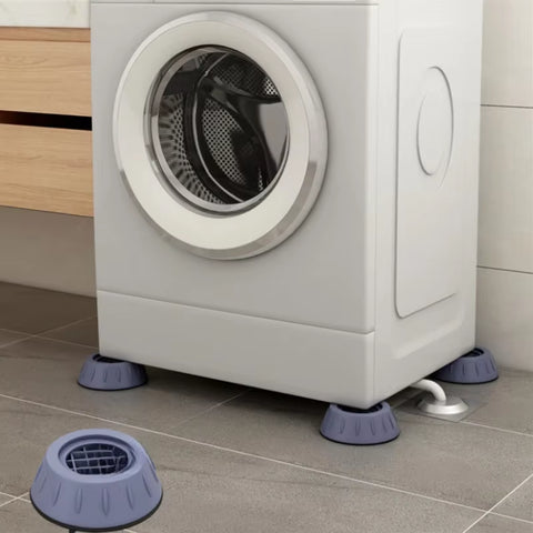 4Pcs anti Vibration Feet Pads Waterproof Legs Slipstop Silent Skid Raiser Mat Washing Machine Support Dampers Stand Furniture