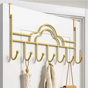Behind the Door Hooks Household Storage Wall Hanger Hooks No Punch Coat Rack Home Storage Door Hooks
