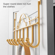Behind the Door Hooks Household Storage Wall Hanger Hooks No Punch Coat Rack Home Storage Door Hooks