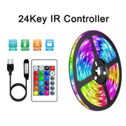 USB LED Strip Lights APP Control Color Changing 5050 RGB Led Light Flexible Lamp Tape for Room Decoration TV Backlight Diode