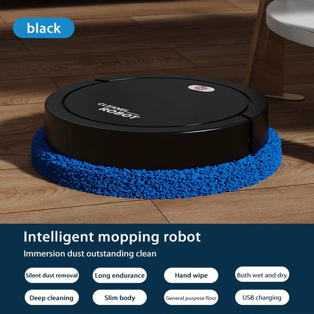 Xiaomi Intelligent Mopping Robot USB Rechargeable Wet Dry Two Use Mini Smart Sweeping Machines Silence Durable Household Offices