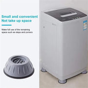 4Pcs anti Vibration Feet Pads Waterproof Legs Slipstop Silent Skid Raiser Mat Washing Machine Support Dampers Stand Furniture